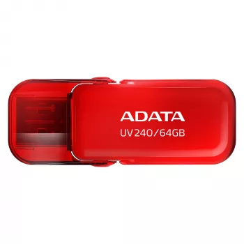 Pamięć USB ADATA UV240 64 GB USB Typ-A 2.0 Czerwony