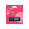 ADATA UV128 pamięć USB 512 GB USB Type-A 3.2 Gen 1 (3.1 Gen 1) Czarny, Niebieski
