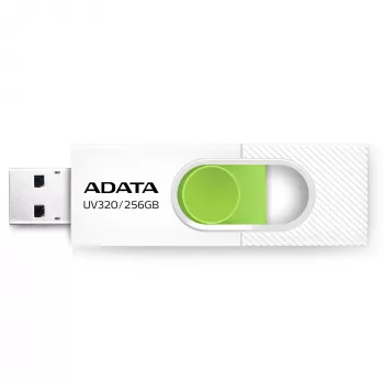 Pamięć USB ADATA UV320 256 GB USB Type-A 3.2 Gen 1 (3.1 Gen 1) Zielona, Biała