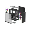 Obudowa PC DeepCool CC560 ARGB V2 Midi Tower Czarna — ATX/Micro‑ATX/Mini‑ITX, hartowane szkło, aRGB, obsługuje GPU do 370 mm