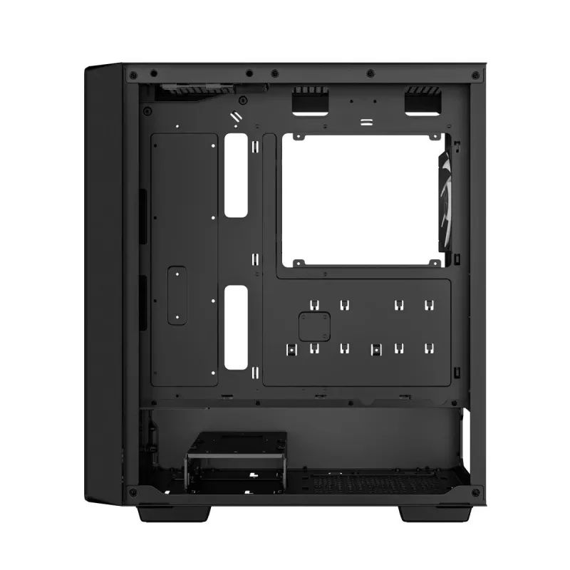 Obudowa PC DeepCool CC560 ARGB V2 Midi Tower Czarna — ATX/Micro‑ATX/Mini‑ITX, hartowane szkło, aRGB, obsługuje GPU do 370 mm