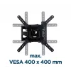 GEMBIRD Premium pełnozakresowy uchwyt ścienny do TV, 32 inch-55 inch, 32 kg