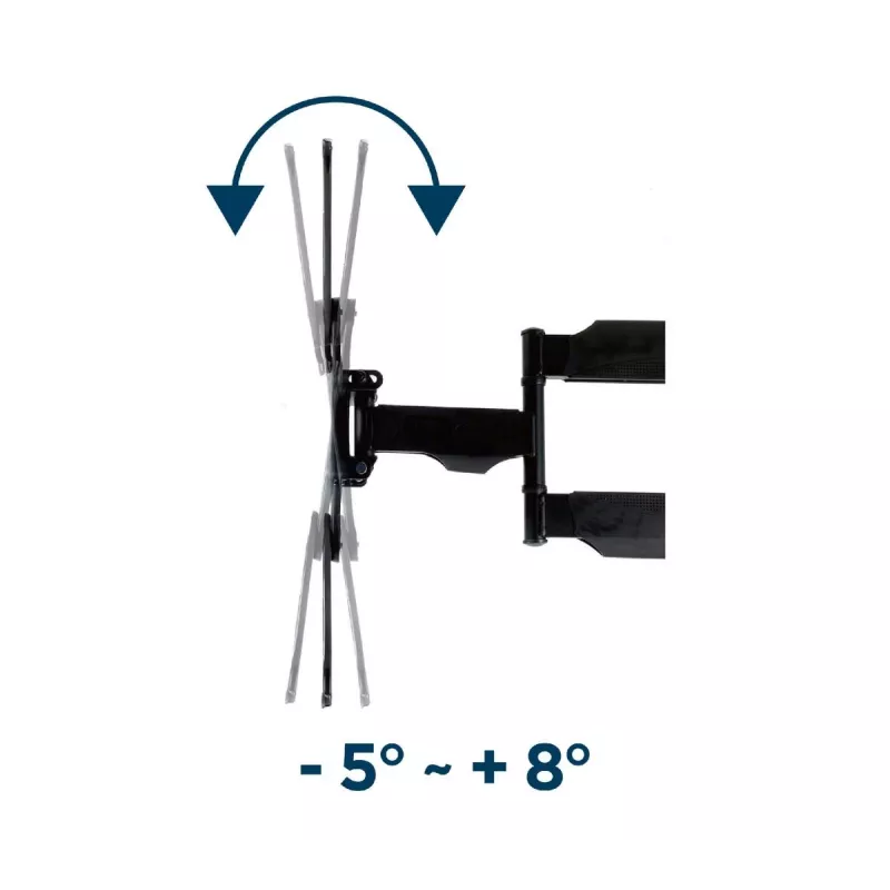 GEMBIRD Premium pełnozakresowy uchwyt ścienny do TV, 32 inch-55 inch, 32 kg