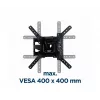GEMBIRD Premium pełnozakresowy uchwyt ścienny do TV, 32 inch-55 inch, 32 kg