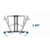 Uchwyt telewizyjny Gembird WM-58ST-01 Stal 58 cali udźwig 36,4 kg
