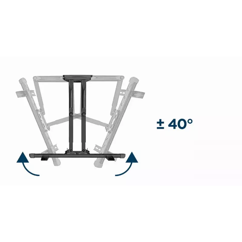 Uchwyt telewizyjny Gembird WM-58ST-01 Stal 58 cali udźwig 36,4 kg