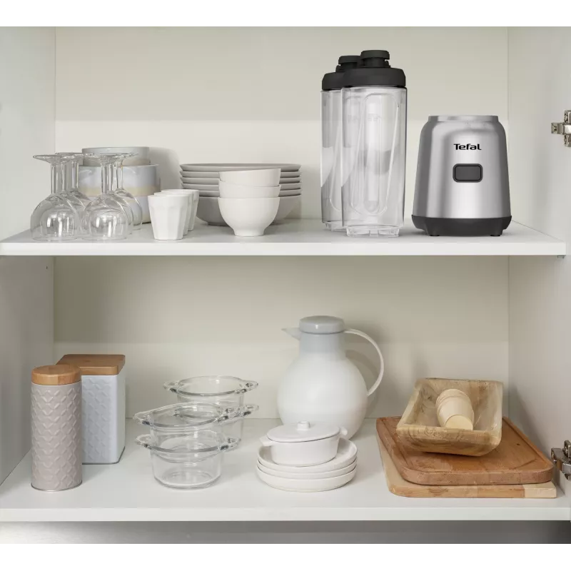 Tefal Mix&Move BL15FD 0,6 L Blender stołowy 300 W Stal nierdzewna