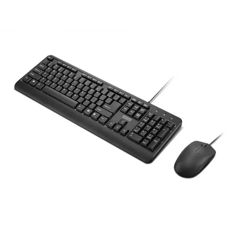 Lenovo 160 klawiatura Mysz w zestawie Dom/Biuro USB US English Czarny