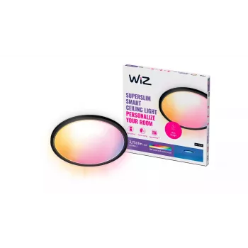 Inteligentna lampa sufitowa wizarding world Superslim Ceiling 32 W, czarna, 545×545×38 mm, 220–240 V