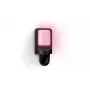 Lampa ścienna zewnętrzna WiZ z kamerą, kamera bezpieczeństwa IP, Zewnętrzna, Bezprzewodowa, 1250 lm, Ścienna, Czarna