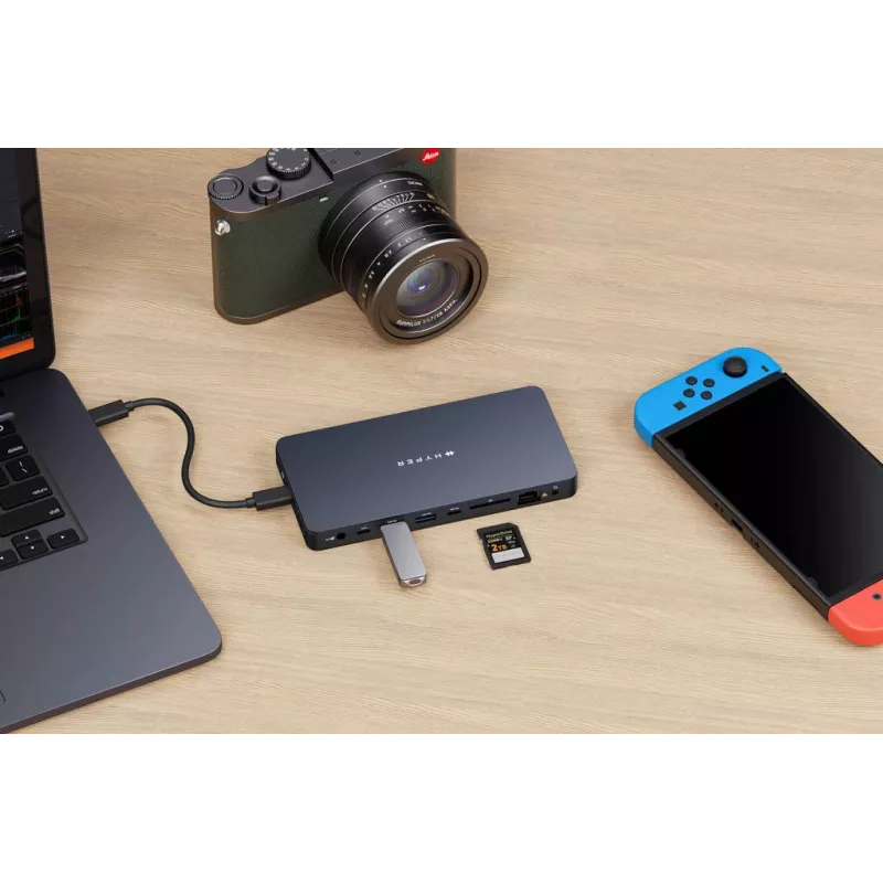 Targus HyperDrive Next Przewodowa stacja dokująca USB 3.2 Gen 2 (3.1 Gen 2) Type-C Niebieski