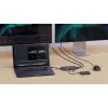 Targus HyperDrive Next Przewodowa stacja dokująca USB 3.2 Gen 2 (3.1 Gen 2) Type-C Niebieski