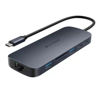 Targus HD4005GL stacja dokująca/replikator portów do laptopa USB 3.2 Gen 2 (3.1 Gen 2) Type-C Niebieski