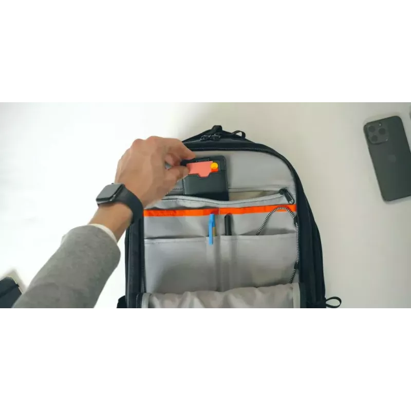 Plecak casualowy HYPER HyperPack Pro Czarny Cordura Nylon 490mm