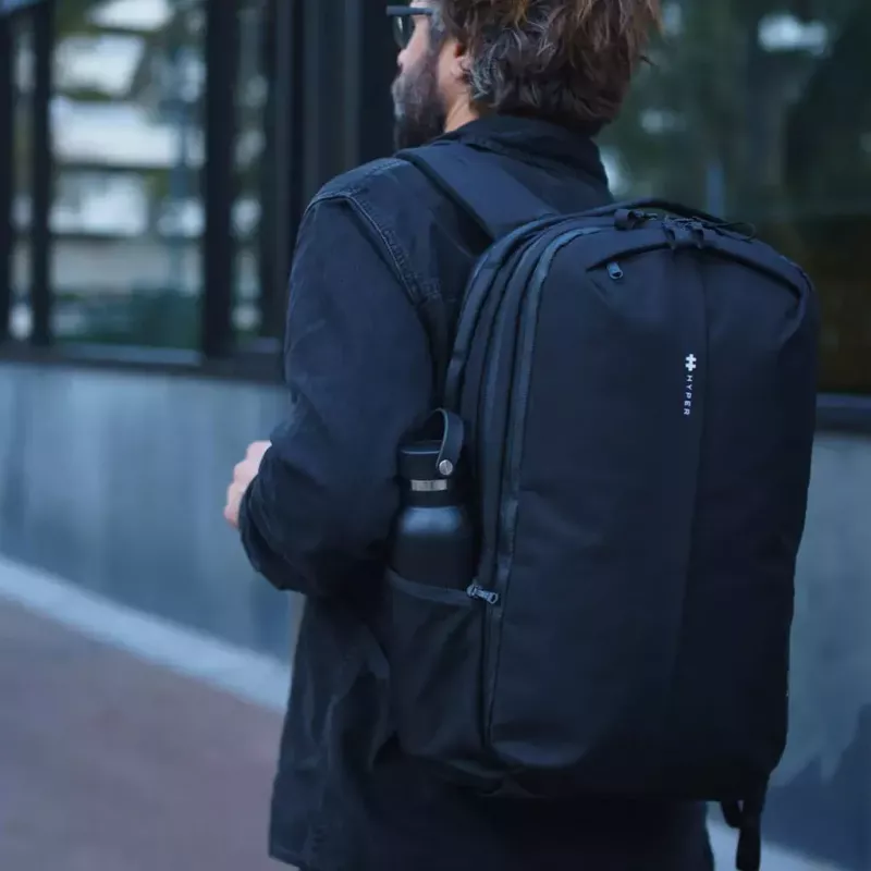Plecak casualowy HYPER HyperPack Pro Czarny Cordura Nylon 490mm