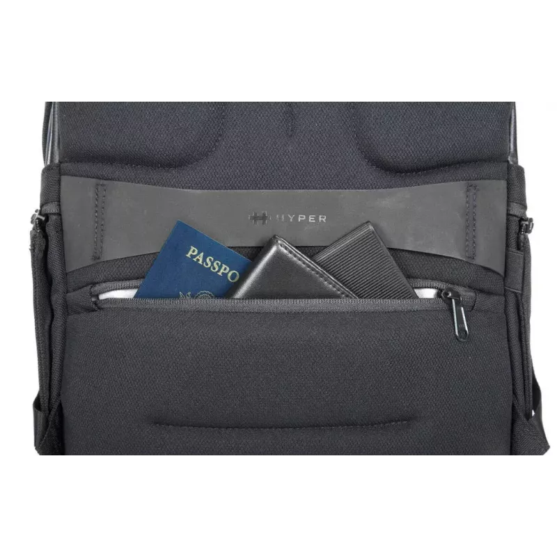 Plecak casualowy HYPER HyperPack Pro Czarny Cordura Nylon 490mm
