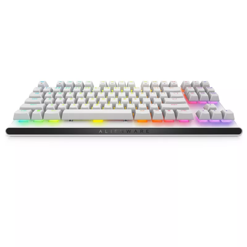 Klawiatura gamingowa Alienware AW420K USB QWERTY US International Biała