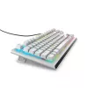 Klawiatura gamingowa Alienware AW420K USB QWERTY US International Biała
