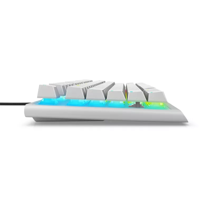 Klawiatura gamingowa Alienware AW420K USB QWERTY US International Biała