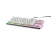 Klawiatura gamingowa Alienware AW420K USB QWERTY US International Biała