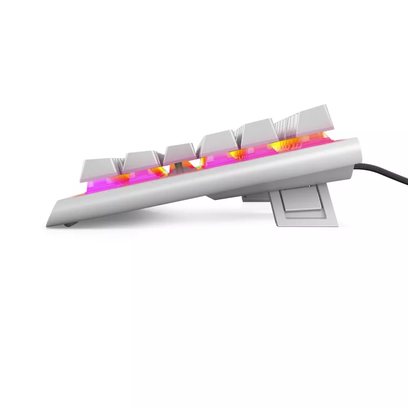 Klawiatura gamingowa Alienware AW420K USB QWERTY US International Biała