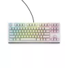 Klawiatura gamingowa Alienware AW420K USB QWERTY US International Biała