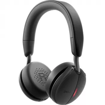 Zestaw słuchawkowy DELL Pro Plus Wireless ANC - WL5024, przewodowy i bezprzewodowy, kontrola ruchu lotniczego, 20 - 20000 Hz, 219 g, słuchawki, czarny