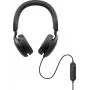 DELL Pro Plus Wired ANC Headset - WH5024, przewodowy, rozmowy/muzyka, 20 - 20000 Hz, 189 g, słuchawki, czarny