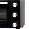 Elektryczny piekarnik stołowy Adler AD 6024 — kompaktowa pojemność 22 l, 1300 W, czarny