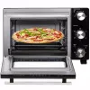 Elektryczny piekarnik stołowy Adler AD 6024 — kompaktowa pojemność 22 l, 1300 W, czarny