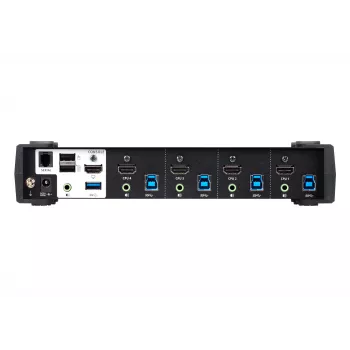 Przełącznik KVMP™ ATEN 4-portowy USB 3.0 HDMI 4K z trybem miksera audio
