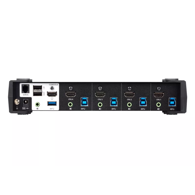 Przełącznik KVMP™ ATEN 4-portowy USB 3.0 HDMI 4K z trybem miksera audio