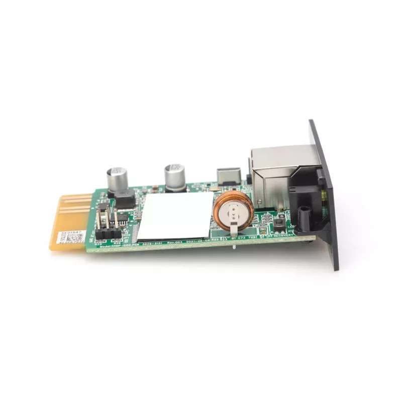 DIGITUS Karta SNMP V2.0, do DIGITUS OnLine UPS do montażu w szafie rack seria DN-170xxx