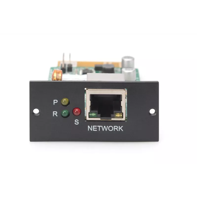 DIGITUS Karta SNMP V2.0, do DIGITUS OnLine UPS do montażu w szafie rack seria DN-170xxx