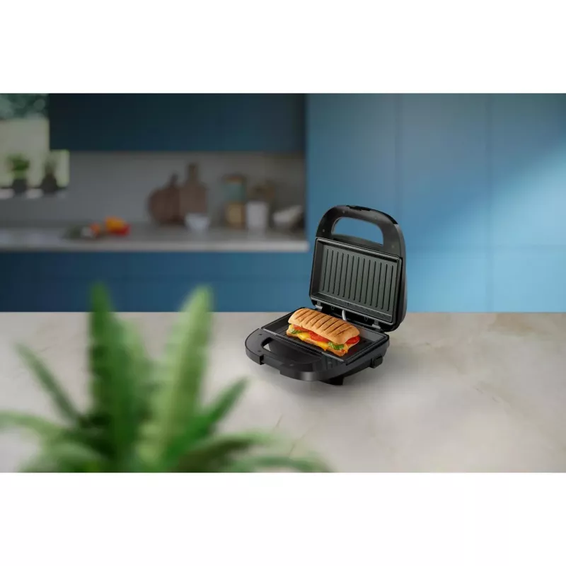 Opiekacz do kanapek Philips HD2330/90, 1 kanapka, 750 W, czarny