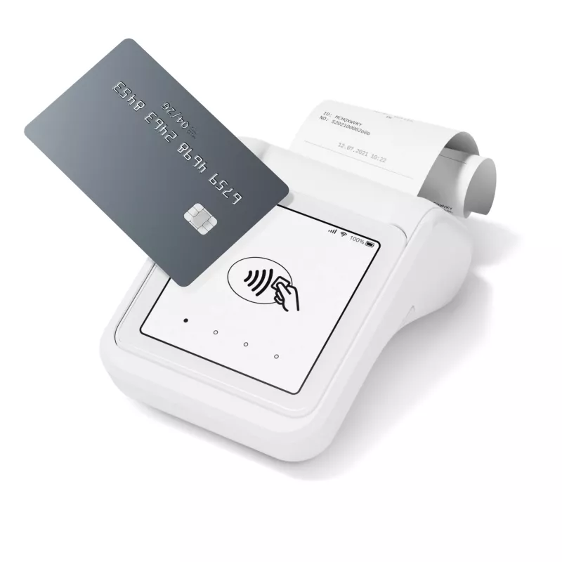 SumUp Solo Printer inteligentny czytnik kart Bateria Wi-Fi Biały