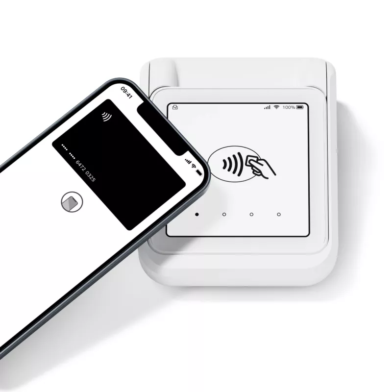 SumUp Solo Printer inteligentny czytnik kart Bateria Wi-Fi Biały