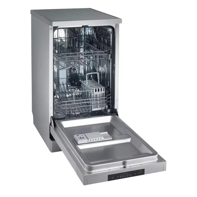 Zmywarka wolnostojąca Gorenje GS520E15S, wąska 45 cm, 9 kompletów, 47 dB, szary