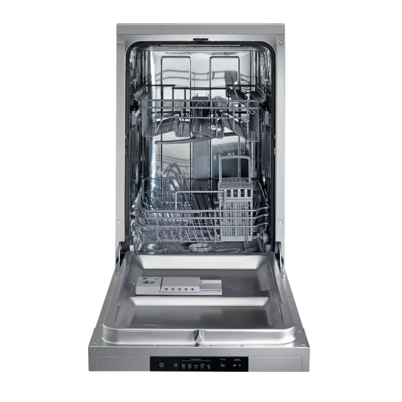 Zmywarka wolnostojąca Gorenje GS520E15S, wąska 45 cm, 9 kompletów, 47 dB, szary