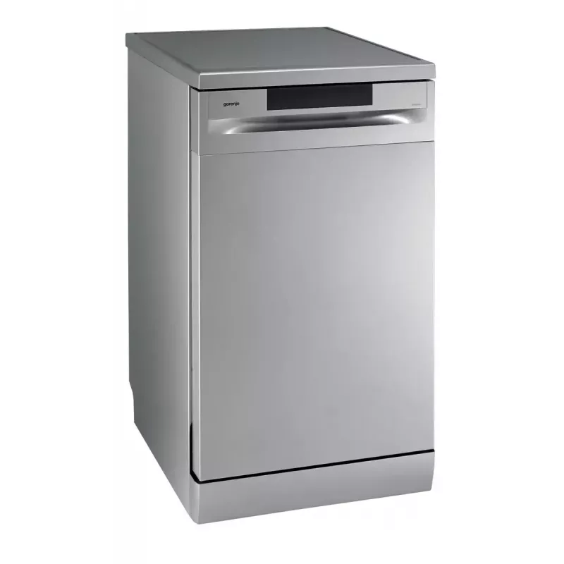 Zmywarka wolnostojąca Gorenje GS520E15S, wąska 45 cm, 9 kompletów, 47 dB, szary