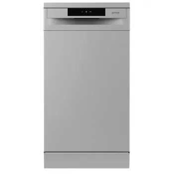 Zmywarka wolnostojąca Gorenje GS520E15S, wąska 45 cm, 9 kompletów, 47 dB, szary