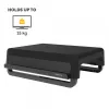 Fellowes podstawka pod monitor komputerowy z 3 poziomami regulacji wysokości - Breyta podstawa pod monitor z zarządzaniem kablami - ergonomiczna regulowana podstawka pod monitor do komputerów - maks. obciążenie 15 kg - czarna