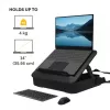 Fellowes Laptop Carry Case with Built-in Laptop Stand - Breyta Lockable Laptop Carry Case for Hybrid Working & Laptops Up To 14 inch/4KG - Czarny