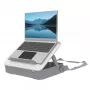 Etui na laptopa Fellowes z wbudowaną podstawką - Breyta Zamykane etui na laptopa do pracy hybrydowej i laptopów do 14 cali/4 kg - Białe