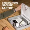 Etui na laptopa Fellowes z wbudowaną podstawką - Breyta Zamykane etui na laptopa do pracy hybrydowej i laptopów do 14 cali/4 kg - Białe