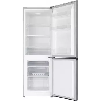 Wolnostojąca lodówka Gorenje RK14EPS4 — 175 L pojemności całkowitej, chłodziarka 122 L / zamrażarka 53 L, klasa E, szary