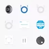 Kamera bezpieczeństwa IP Reolink W520 6MP wewnętrzna 360°, 2560×2560, H.265, Wi‑Fi i Ethernet