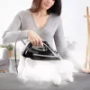 Tefal Puregliss FV8062E0 żelazko suche i parowe, stopa Durilium AirGlide Autoclean, 3000 W, czarno-szare
