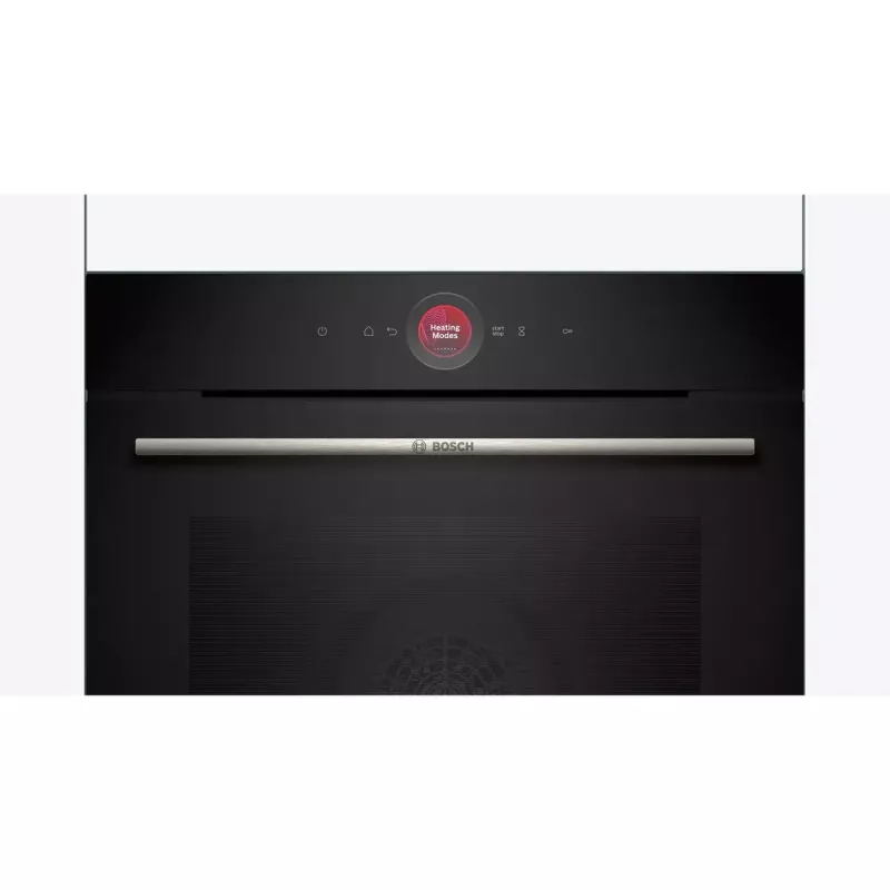Piekarnik do zabudowy Bosch Serie 8 HBG7721B1 — elektryczny, 71 l, czyszczenie pirolityczne, sterowanie dotykowe, Wi‑Fi, lampa halogenowa, czarny