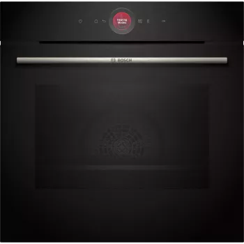 Piekarnik do zabudowy Bosch Serie 8 HBG7721B1 — elektryczny, 71 l, czyszczenie pirolityczne, sterowanie dotykowe, Wi‑Fi, lampa halogenowa, czarny